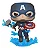 FUNKO POP!: MARVEL AVENGERS ENDGAME - CAPTAIN AMERICA #573 (ORIGINAL) - CX DE ACRÍLICO - Imagem 3