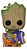 FUNKO POP!: MARVEL STUDIOS - I AM GROOT - GROOT WITH CHEESE PUFFS #1196 (ORIGINAL) - Imagem 3