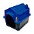 Casa para Cachorro de Plástico Azul M - Imagem 1