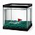 Aquario Beta Quadrado Com Pedras 8 L - Imagem 1