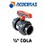 Válvula Registro Esfera Pvc-u 1/2" Cepex - 2 Vias 21.3mm (Cola) - Imagem 2
