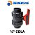 Válvula Registro Esfera Pvc-u 1/2" Cepex - 2 Vias 21.3mm (Cola) - Imagem 3