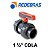Válvula Registro Esfera Pvc-u 1 1/2" Cepex - 2 Vias 48.3mm (Cola) - Imagem 2