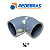 Joelho 90 Cpvc Sch80 - Cola - 3/4" (polegada) - Imagem 3