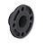Flange Pvc Sch80 (pvc-u) - Ansi - Bolsa Fêmea - 1" - Imagem 1