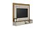 PAINEL HOME 182CM LUGANO NATURE/OFF WHITE LINEA BRASIL - Imagem 2