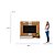 PAINEL HOME 160CM FRIBURGO NATURE OFF/WHITE LINEA BRASIL - Imagem 3