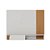 HOME SUSPENSO 136CM JURERE OFF WHITE MATTE/FREIJO COLIBRI - Imagem 2