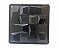 MOLDE CUNHA PRISMA 39x39cm Black Ref. B24 - Imagem 1