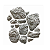 Molde Forma Abs 13 Pedras Moledo Gesso Cimento REF ML - Imagem 6