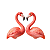 kit 3 formas abs flamingo e garça e mini flamingo para gesso e cimento - Imagem 7