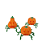 Mini Abóbora Halloween 3D com Pernas Articuladas - Imagem 2