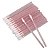 Aplicador gloss descartável com glitter - 50uni - Imagem 1
