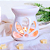 Kit Rechaud Floral - 45gr Pastilhas - 5 Velas - Imagem 2