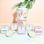 Kit Rechaud Floral - 45gr Pastilhas - 5 Velas - Imagem 1
