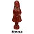 Vela - Magia - Unidade - Boneco Feminino Vermelho - Imagem 1
