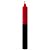 Vela - Palito Preto e Vermelho 15 unidades - 19cm - Imagem 1