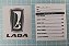 Adesivos para o NIVA da Lada - Imagem 1