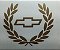 ADESIVO EM "DTF UV" - CHEVROLET - LOGO LAUREADO - Imagem 1