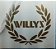 KIT ADESIVO EM "DTF UV" - WILLYS - LOGO LAUREADO - Imagem 4