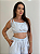 Conjunto Calça Cropped Listrado Tatiane - Imagem 3