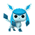 Funko POP! Glaceon - 921 - Imagem 1