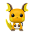 Funko POP! Raichu - 645 - Imagem 1