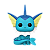 Funko POP! Vaporeon - 627 - Imagem 1