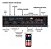 Amplificador Receiver Som Ambiente 4 Saidas Bluetooth 600w - Imagem 2