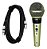 Microfone Profissional Le Son Sm/58 Plus Cabo Xlr Cor Champanhe - Imagem 1