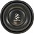 Subwoofer Slim Ground Zero 10'' Radioactive 2+2 Ohm 400w - Imagem 2