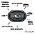 Alto-falante Triaxial Leson Diamond 6x9 320w 4 Tampão Carro Preto - Imagem 3