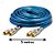Cabo Rca 5m Azul Profissional Tripla Blindagem Plug Metal - Imagem 5