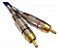Cabo Rca Uppertech 1m 4 Plugs Áudio/vídeo Tripla Blindado - Imagem 5