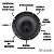 Par Alto Falantes 5 Polegadas Coaxial Tweeter Neodímio 320w Leson Porta - Imagem 4