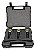 Kit 5 Microfones Profissional LeSon Sm58 K5 Cardioide Maleta Preto - Imagem 5