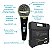 Kit 5 Microfones Profissional LeSon Sm58 K5 Cardioide Maleta Preto - Imagem 3