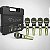 Kit 5 Microfones Profissional LeSon Sm58 K5 Champanhe Com Maleta - Imagem 1