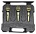 Kit 3 Microfones Profissional LeSon Sm58 K3 Com Maleta Champanhe - Imagem 5