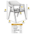Kit 2 Cadeiras Jantar - Imagem 7