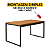 Mesa de Jantar MDF 1,20x80 - Imagem 8