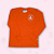 AURÉLIA CAMISETA MANGA LONGA LARANJA - Imagem 1
