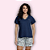PIJAMA CURTO FEMININO (MANGA CURTA E BERMUDÃO) - CASHMERE - Imagem 1