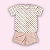 PIJAMA CURTO FEMININO - POA ROSA ANTIGO - Imagem 1