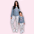 PIJAMA LONGO FEMININO - GATO - Imagem 1