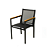 Conjunto de mesa Perpétua 4 Poltronas e Ombrelone - Imagem 3