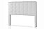 CABECEIRA SOLTEIRO 0.90 ESTOFADA FIRENZE C/ FRAME CORINO BRANCO - Imagem 1