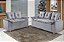 SOFA 3X2 LUG - PAMPULHA - TEC 50 CINZA - Imagem 2