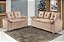 SOFA 3X2 LUG - PAMPULHA - TEC 10 BEGE - Imagem 2