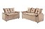 SOFA 3X2 LUG - PAMPULHA - TEC 10 BEGE - Imagem 1